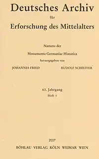 Titelblatt der DA-Ausgabe Heft 1, 2007