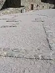 Grundriss eines römischen Gebäudes
