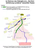 Trassenvariante 1a