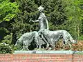 Arthur Bock: Diana mit Hunden
