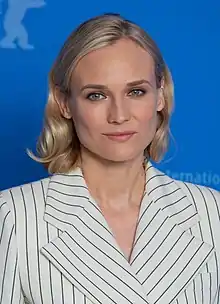 Die deutsche Schauspielerin Diane Kruger und ihr britischer Kollege Martin Freeman übernahmen dieHauptrollen, hier bei den Filmfestspielen in Berlin