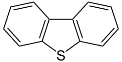 Strukturformel von Dibenzothiophene