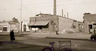 Backstube Andersen im Jahr 1945