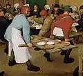 Die zwei Träger und dahinter die Braut