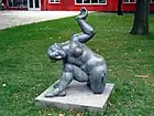 Die Erde, 1974,(Monbijoupark in Berlin)