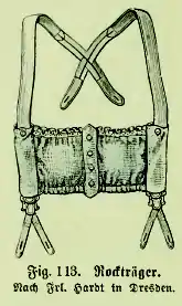 „Rockträger“ von Christine Hardt, 1899