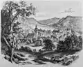 Die Erziehungsanstalt Keilhau auf dem Thüringer Walde. (Die Gartenlaube 1867, Seite 581)