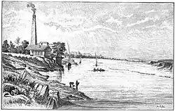 Die Pumpstation von Schubra bei Kairo, Die Gartenlaube, 1898, S. 505.