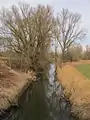 Die Modau bei Stockstadt am Rhein