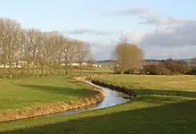 Schwalm im Hochwasser­rückhaltebeckenTreysa-Ziegenhain