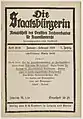 Die Staatsbürgerin Jg. 7 Heft 10/11 (1919)