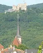 St.-Remigius-Kirche und Hambacher Schloss