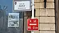 N14 in Diekirch kurz vor dem Ende der N14