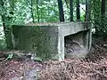 Betonschild für Infanteriekanone (Ik) Junkholz, Spreitenbach