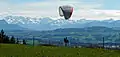 Paragliding bei Hinterhalde