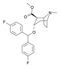 Strukturformel von Difluoropin