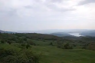 Blick etwas unterhalb des Passes in Richtung Süden