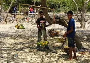 Markt am Ostrand von Mascarenhas