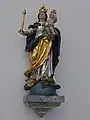 Dillingen, Kirche St. Johann, Maria mit dem Jesuskind  (Barock)