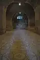 Innenraum mit Fußbodenmosaik