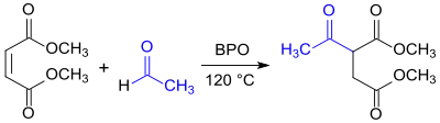 Synthese von Dimethylacetylsuccinat aus Dimethylmaleat