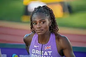 Dina Asher-Smith – nach Rang vier über 100 Meter nun Bronze über 200 Meter