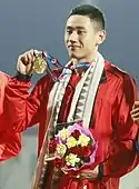 Ding BangchaoRang neun mit 5,60 m