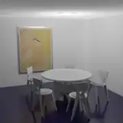 Deckenlicht allein