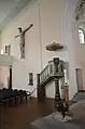 Christus und Kanzel