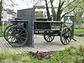 Mahnmal in Angedenken an die Vertreibung der Juden aus Dinslaken