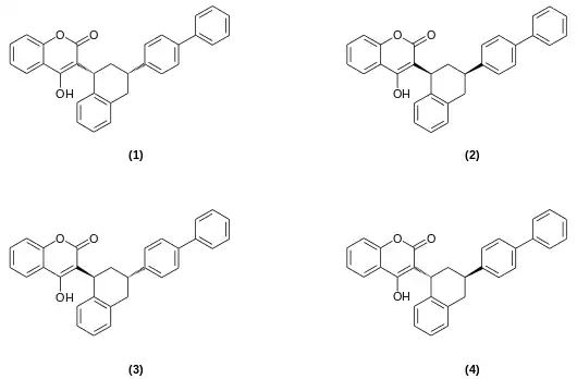 Stereoisomere von Difenacoum