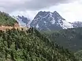 Berge in Dêqên (迪庆), an der Grenze zu Tibet