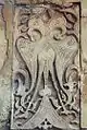 Doppeladler auf der Fassade der Divriği-Moschee (Türkei)