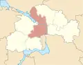 Rajon Dnipro in der Ukraine