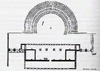 Das Theater in der zweiten Ausbauphase nach 219 v. Chr.
