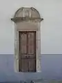 Ein ausgeschmücktes Türportal