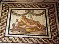 Mosaikdetail aus der Domus dell’Ortaglia