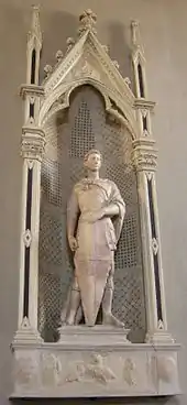 Der heilige Georg; Skulptur