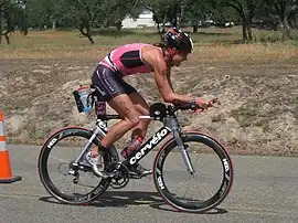 Donna Phelan im Wildflower Triathlon, 2009