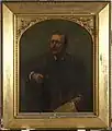 Laurence Hutton, Ölgemälde (Princeton University Art Museum)