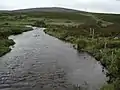 Direkt jenseits des Abflusses aus Lochindorb