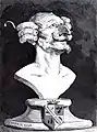 Karikatur von Münchhausen