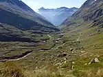 Dorfertal mit Johannishütte. Im Hintergrund der Lasörling