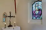 Chorraum der Dorfkirche Jenaprießnitz