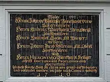 Dorfkirche Kleinhüningen-Basel. Errichtet 1710 durch Baumeister Peter Racine im schlichten Barockstil. 1847 Restaurierung durch Amadeus Merian (1808–1889)