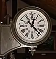 Dorfmuseum Mumpf Erste Mumpfer Bahnhofuhr