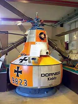 Do-34 Kiebitz mit Gefechtsfeldradar ARGUS