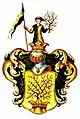 Wappen der Freiherren von Dornsperg, 1693