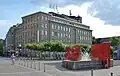 Commerzbank an der Südseite, links die Wißstraße