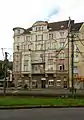 Münsterstraße mit denkmalgeschütztem Wohnhaus